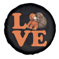 Love Punch the Baby Monkey Spare Tire Cover Cute Hugging Plush Toy Viral Friendship