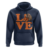 Love Punch the Baby Monkey Hoodie Cute Hugging Plush Toy Viral Friendship