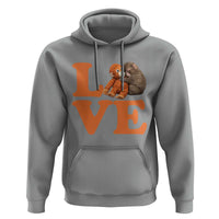 Love Punch the Baby Monkey Hoodie Cute Hugging Plush Toy Viral Friendship