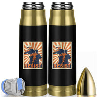 Resist Marine Veteran Political Protest Bullet Tumbler America First Anti War