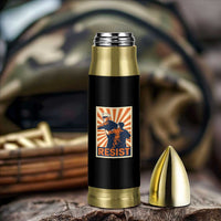 Resist Marine Veteran Political Protest Bullet Tumbler America First Anti War