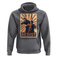 Resist Marine Veteran Political Protest Hoodie America First Anti War
