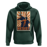 Resist Marine Veteran Political Protest Hoodie America First Anti War