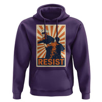 Resist Marine Veteran Political Protest Hoodie America First Anti War