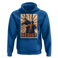Resist Marine Veteran Political Protest Hoodie America First Anti War