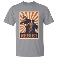 Resist Marine Veteran Political Protest T Shirt America First Anti War