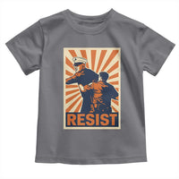 Resist Marine Veteran Political Protest Toddler T Shirt America First Anti War