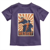 Resist Marine Veteran Political Protest Toddler T Shirt America First Anti War