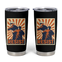 Resist Marine Veteran Political Protest Tumbler Cup America First Anti War