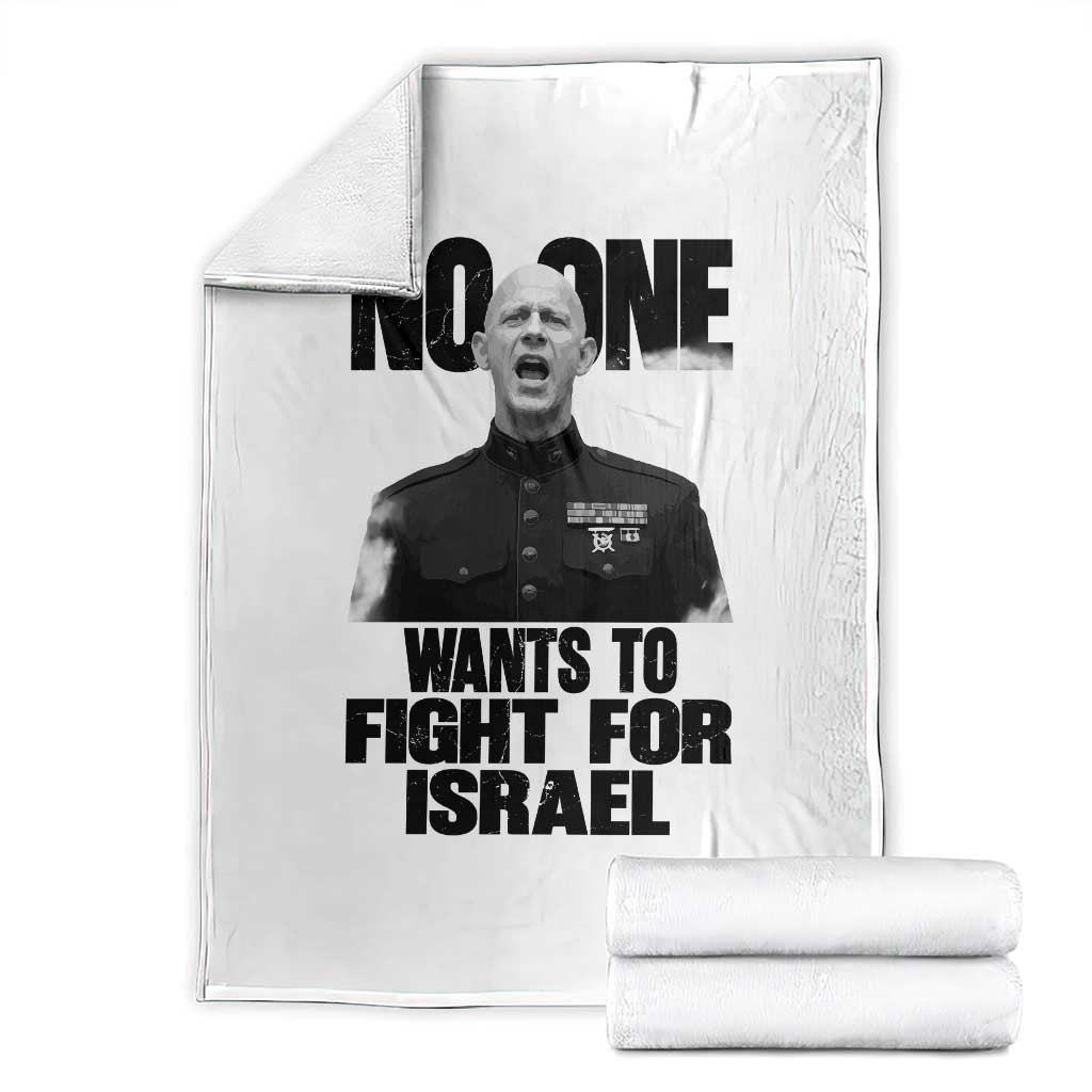 No One Wants To Fight For Israel Marine Veteran Statement Throw Blanket America First Freedom Anti War