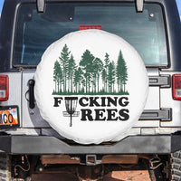 Funny Forest Disc Golf Humor Fcking Trees Spare Tire Cover