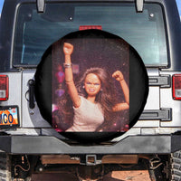 Funny Angry Doll Face Meme Graphic Spare Tire Cover Unhinged Baby Stankface Reaction