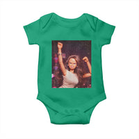 Funny Angry Doll Face Meme Graphic Baby Onesie Unhinged Baby Stankface Reaction