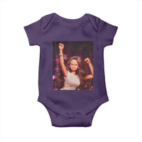 Funny Angry Doll Face Meme Graphic Baby Onesie Unhinged Baby Stankface Reaction