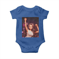 Funny Angry Doll Face Meme Graphic Baby Onesie Unhinged Baby Stankface Reaction