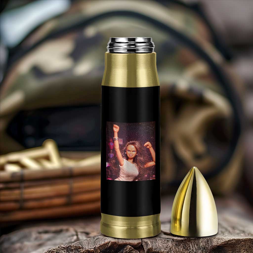 Funny Angry Doll Face Meme Graphic Bullet Tumbler Unhinged Baby Stankface Reaction