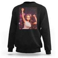 Funny Angry Doll Face Meme Graphic Sweatshirt Unhinged Baby Stankface Reaction