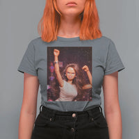 Funny Angry Doll Face Meme Graphic T Shirt For Women Unhinged Baby Stankface Reaction