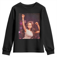 Funny Angry Doll Face Meme Graphic Youth Sweatshirt Unhinged Baby Stankface Reaction