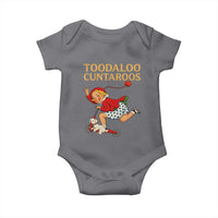 Toodaloo Cuntaroos Funny Offensive Retro Goodbye Baby Onesie Vintage Scooter Girl Cartoon Edgy Adult Humor