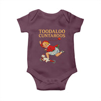 Toodaloo Cuntaroos Funny Offensive Retro Goodbye Baby Onesie Vintage Scooter Girl Cartoon Edgy Adult Humor