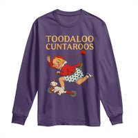 Toodaloo Cuntaroos Funny Offensive Retro Goodbye Long Sleeve Shirt Vintage Scooter Girl Cartoon Edgy Adult Humor