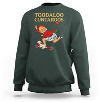 Toodaloo Cuntaroos Funny Offensive Retro Goodbye Sweatshirt Vintage Scooter Girl Cartoon Edgy Adult Humor