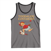 Toodaloo Cuntaroos Funny Offensive Retro Goodbye Tank Top Vintage Scooter Girl Cartoon Edgy Adult Humor