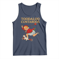 Toodaloo Cuntaroos Funny Offensive Retro Goodbye Tank Top Vintage Scooter Girl Cartoon Edgy Adult Humor