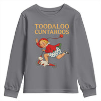 Toodaloo Cuntaroos Funny Offensive Retro Goodbye Youth Sweatshirt Vintage Scooter Girl Cartoon Edgy Adult Humor