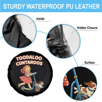 Toodaloo Cuntaroos Retro Scooter Girl Spare Tire Cover Funny Offensive Retro Goodbye Meme Dark Humor