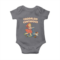 Toodaloo Cuntaroos Retro Scooter Girl Baby Onesie Funny Offensive Retro Goodbye Meme Dark Humor