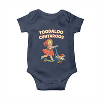 Toodaloo Cuntaroos Retro Scooter Girl Baby Onesie Funny Offensive Retro Goodbye Meme Dark Humor
