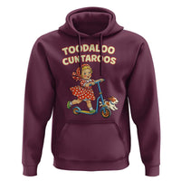 Toodaloo Cuntaroos Retro Scooter Girl Hoodie Funny Offensive Retro Goodbye Meme Dark Humor
