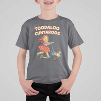 Toodaloo Cuntaroos Retro Scooter Girl T Shirt For Kid Funny Offensive Retro Goodbye Meme Dark Humor