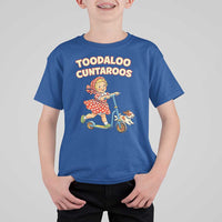 Toodaloo Cuntaroos Retro Scooter Girl T Shirt For Kid Funny Offensive Retro Goodbye Meme Dark Humor