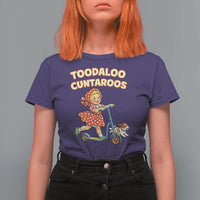 Toodaloo Cuntaroos Retro Scooter Girl T Shirt For Women Funny Offensive Retro Goodbye Meme Dark Humor