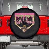 Lets Party Monkey Baseball Game Day Spare Tire Cover Neon Dripping Homeplate Funny Ball Party Fans