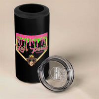 Lets Party Monkey Baseball Game Day 4 in 1 Can Cooler Tumbler Neon Dripping Homeplate Funny Ball Party Fans