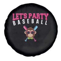 Let's Party Baseball Monkey Spare Tire Cover Ball Party Game Day Vibes
