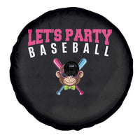 Let's Party Baseball Monkey Spare Tire Cover Ball Party Game Day Vibes