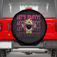 Lets Party Monkey Baseball Spare Tire Cover Funny Ball Party Game Day Fans