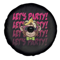 Lets Party Monkey Baseball Spare Tire Cover Funny Ball Party Game Day Fans