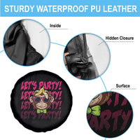 Lets Party Monkey Baseball Spare Tire Cover Funny Ball Party Game Day Fans