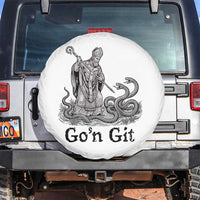 Go'n Git Funny Saint Patrick Banishing Snakes Spare Tire Cover Irish History Humor St Patricks Day