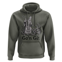 Go'n Git Funny Saint Patrick Banishing Snakes Hoodie Irish History Humor St Patricks Day