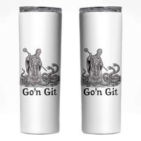 Go'n Git Funny Saint Patrick Banishing Snakes Skinny Tumbler Irish History Humor St Patricks Day