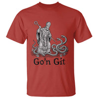 Go'n Git Funny Saint Patrick Banishing Snakes T Shirt Irish History Humor St Patricks Day