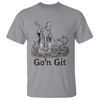 Go'n Git Funny Saint Patrick Banishing Snakes T Shirt Irish History Humor St Patricks Day
