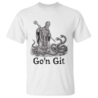 Go'n Git Funny Saint Patrick Banishing Snakes T Shirt Irish History Humor St Patricks Day